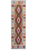 Maimana Afghanistan Kilim Runner - 243 x 77 cm - Handmade