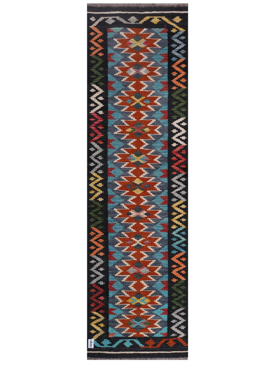 Maimana Afghanistan Kilim Runner - 252 x 73 cm - Handmade