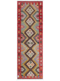 Maimana Afghanistan Kilim Runner - 247 x 83 cm - Handmade