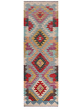Maimana Afghanistan Kilim Runner - 248 x 83 cm - Handmade