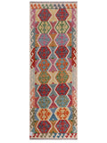 Maimana Afghanistan Kilim Runner - 248 x 88 cm - Handmade