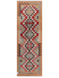 Maimana Afghanistan Kilim Runner - 246 x 83 cm - Handmade