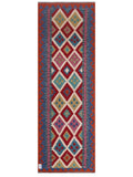 Maimana Afghanistan Kilim Rug - 240 x 82 cm - Handmade