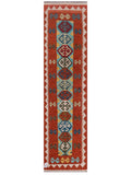 Maimana Afghanistan Kilim Rug - 245 x 64 cm - Handmade