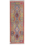 Maimana Afghanistan Kilim Rug - 247 x84 cm - Handmade