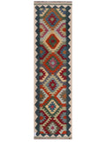 Maimana Afghanistan Kilim Runner - 253 x 72 cm - Handmade