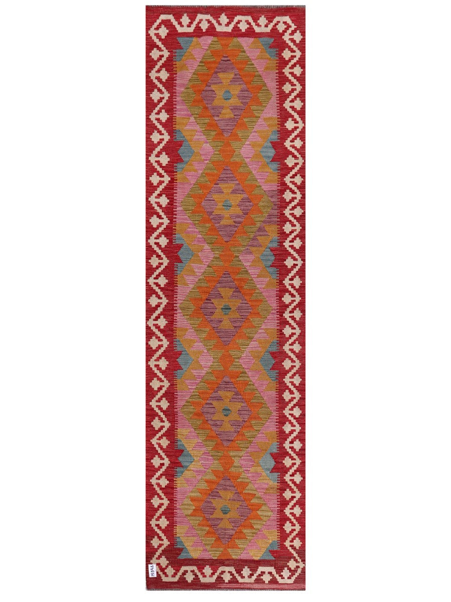 Maimana Afghanistan Kilim Runner - 291 x 81 cm - Handmade