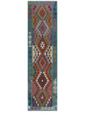Maimana Afghanistan Kilim Runner - 297 x 81 cm - Handmade