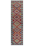 Maimana Afghanistan Kilim Runner - 293 x 82 cm - Handmade