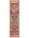 Maimana Afghanistan Kilim Runner - 304 x 82 cm - Handmade