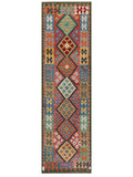 Maimana Afghanistan Kilim Runner - 292 x 86 cm - Handmade
