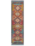 Maimana Afghanistan Kilim Runner - 301 x 84 cm - Handmade