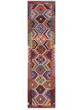 Maimana Afghanistan Kilim Runner - 301 x 79 cm - Handmade