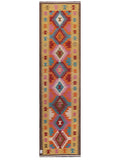 Maimana Afghanistan Kilim Runner - 303 x 82 cm - Handmade