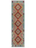 Maimana Afghanistan Kilim Runner - 294 x 83 cm - Handmade