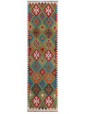 Maimana Afghanistan Kilim Runner - 294 x 83 cm - Handmade