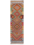 Maimana Afghanistan Kilim Runner - 292 x 89 cm - Handmade