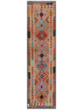 Maimana Afghanistan Kilim Runner - 296 x 81 cm - Handmade