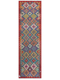 Maimana Afghanistan Kilim Runner - 296 x 88 cm - Handmade