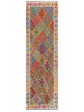 Maimana Afghanistan Kilim Runner - 290 x 88 cm - Handmade