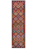 Maimana Afghanistan Kilim Runner - 297 x 85 cm - Handmade