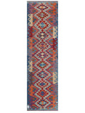 Maimana Afghanistan Kilim Runner - 299 x 86 cm - Handmade