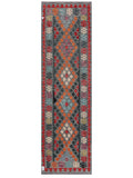 Maimana Afghanistan Kilim Runner - 288 x 86 cm - Handmade