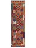 Maimana Afghanistan Kilim Runner - 297 x 88 cm - Handmade
