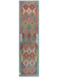 Maimana Afghanistan Kilim Runner - 295 x 79 cm - Handmade