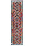 Maimana Afghanistan Kilim Runner - 297 x 81 cm - Handmade