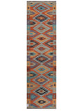 Maimana Afghanistan Kilim Runner - 290 x 81 cm - Handmade
