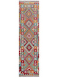 Maimana Afghanistan Kilim Runner - 305 x 84 cm - Handmade