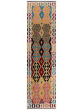 Maimana Afghanistan Kilim Runner - 292 x 81 cm - Handmade