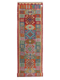 Maimana Afghanistan Kilim Runner - 483 x 86 cm - Handmade