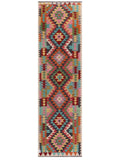 Maimana Afghanistan Kilim Runner - 298 x 86 cm - Handmade