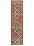 Maimana Afghanistan Kilim Runner - 295 x 85 cm - Handmade