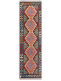 Maimana Afghanistan Kilim Runner - 294 x 83 cm - Handmade