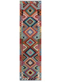 Maimana Afghanistan Kilim Runner - 295 x 82 cm - Handmade
