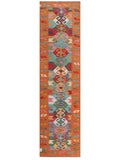 Maimana Afghanistan Kilim Runner - 307 x 82 cm - Handmade