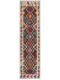 Maimana Afghanistan Kilim Runner - 298 x 81 cm - Handmade