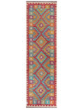 Maimana Afghanistan Kilim Runner - 299 x 87 cm - Handmade