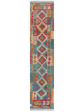 Maimana Afghanistan Kilim Runner - 284 x 83 cm - Handmade