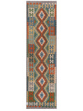 Maimana Afghanistan Kilim Runner - 301 x 87 cm - Handmade