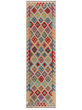 Maimana Afghanistan Kilim Runner - 293 x 84 cm - Handmade