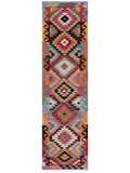 Maimana Afghanistan Kilim Runner - 290 x 80 cm - Handmade