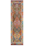 Maimana Afghanistan Kilim Runner - 304 x 87 cm - Handmade