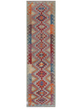 Maimana Afghanistan Kilim Runner - 302 x 84 cm - Handmade