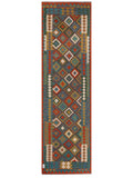 Maimana Afghanistan Kilim Runner - 296 x 87 cm - Handmade