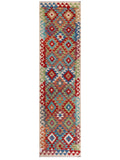 Maimana Afghanistan Kilim Runner - 290 x 79 cm - Handmade