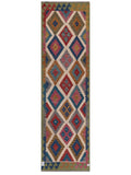 Maimana Afghanistan Kilim Runner - 287 x 84 cm - Handmade